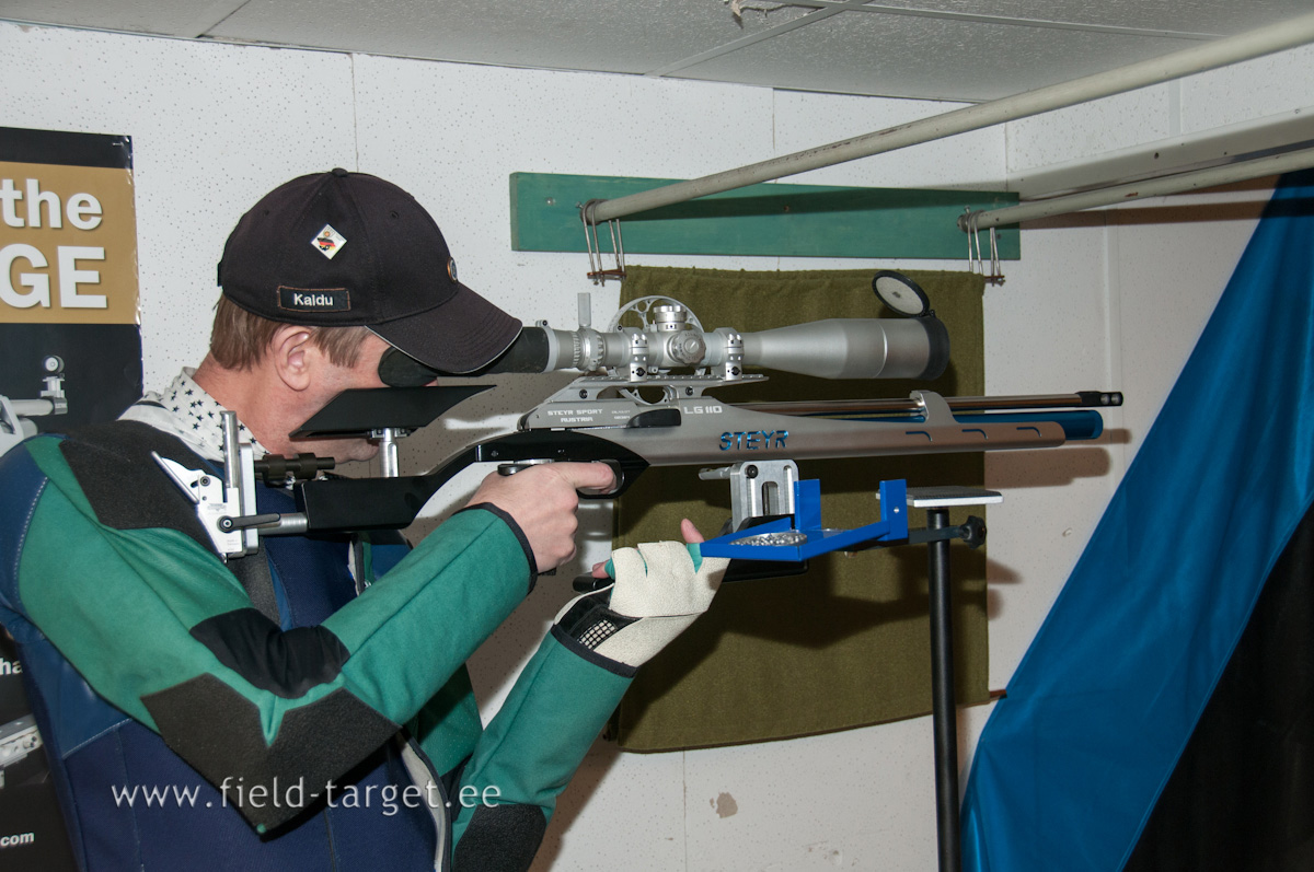 Kaidu Jalakas, Steyr LG 110 Field Target, March-X Tactical 8-80x56